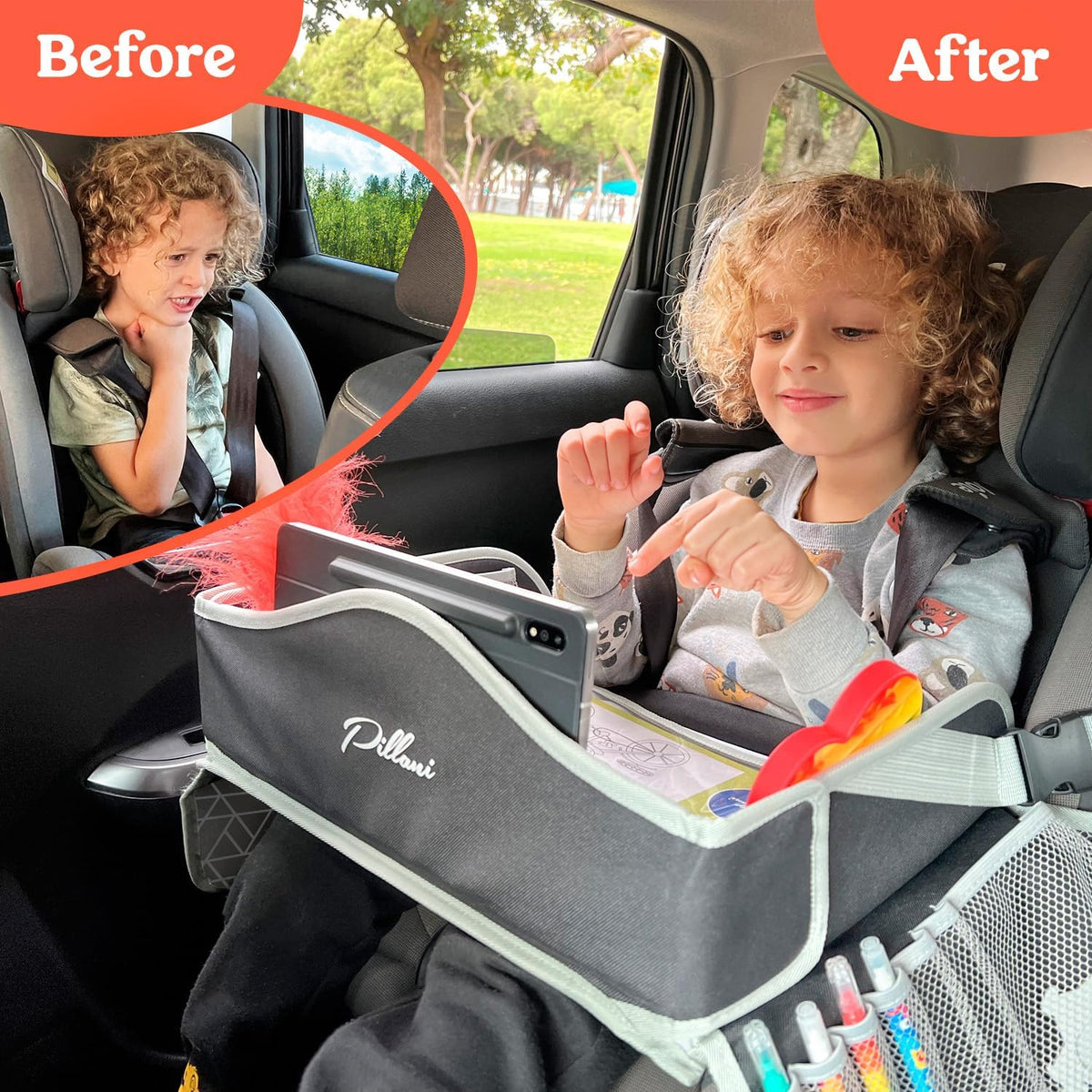 منظم العربية للأطفال - Kids Travel Tray