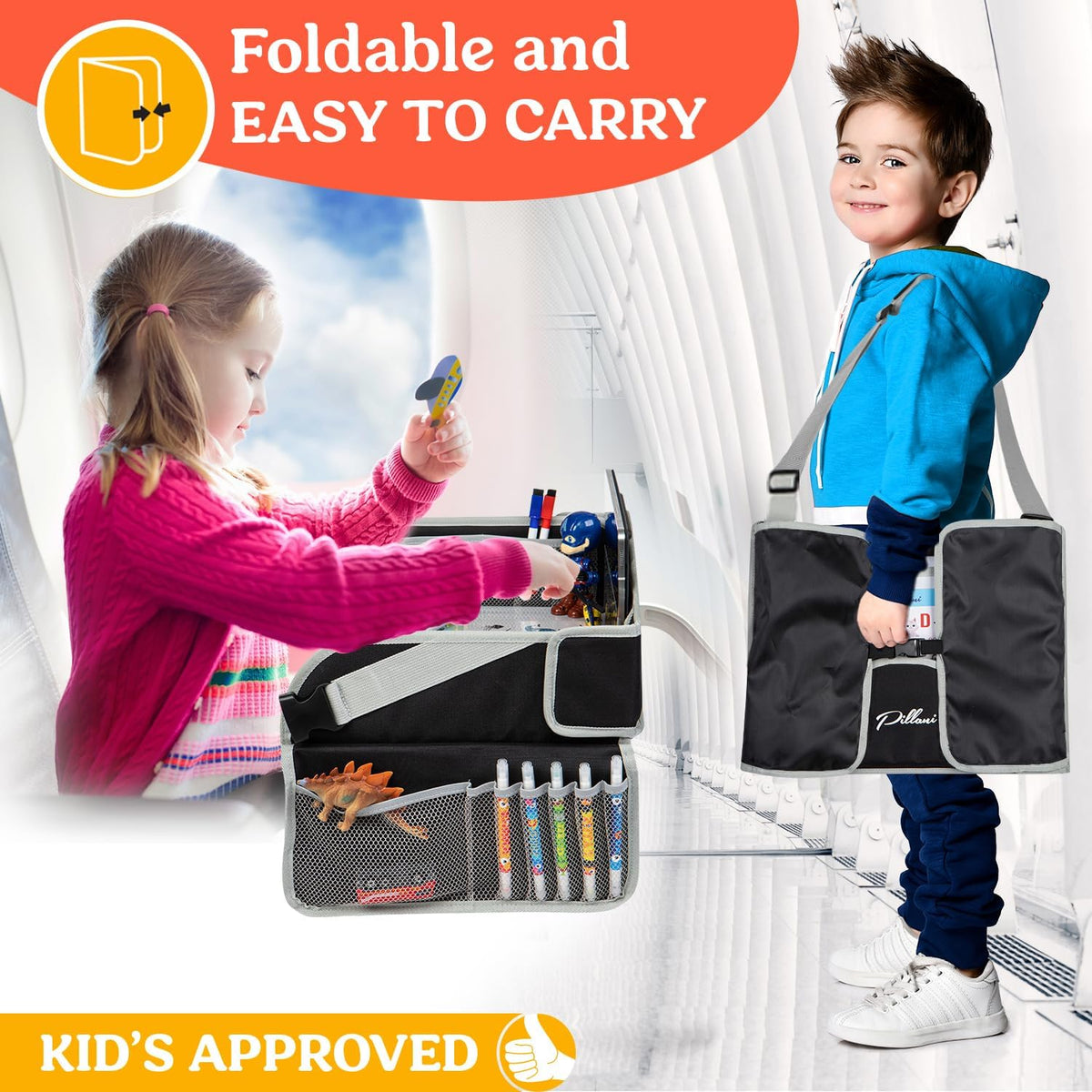 منظم العربية للأطفال - Kids Travel Tray