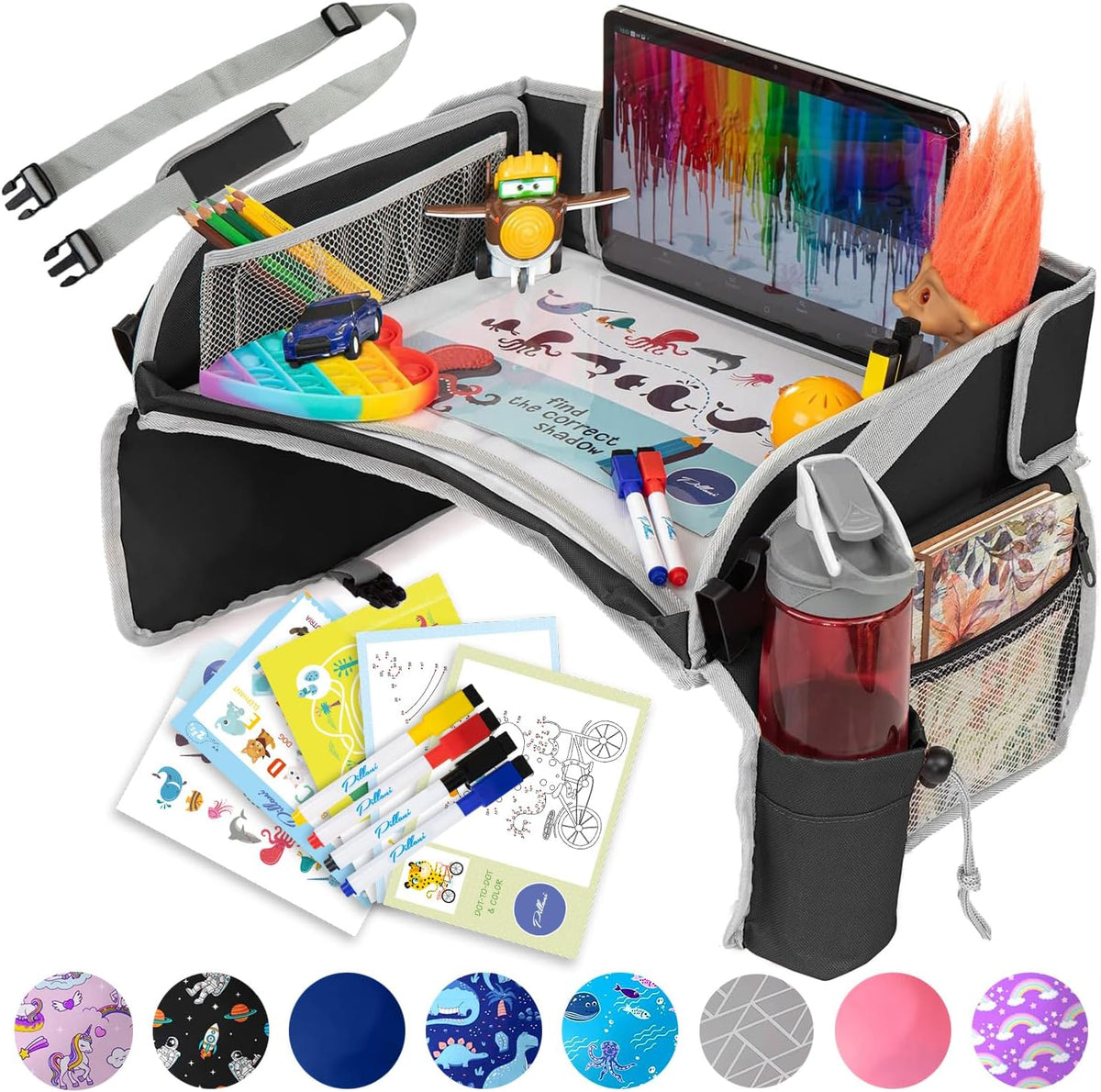 منظم العربية للأطفال - Kids Travel Tray