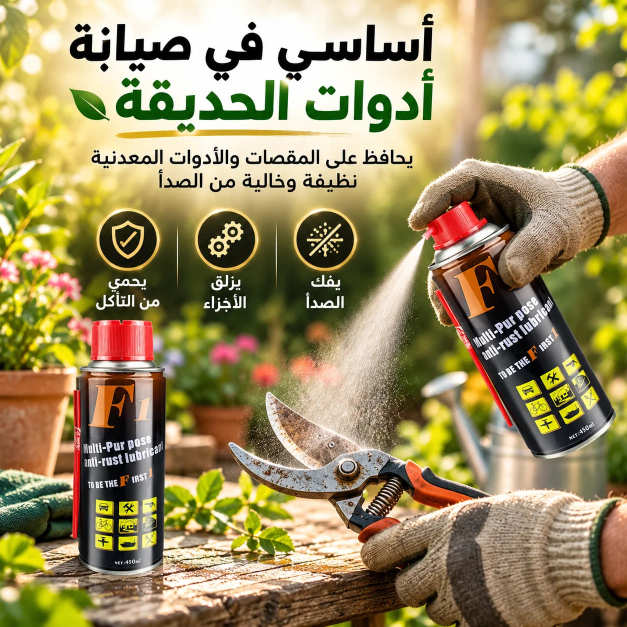 بخاخ إزالة الصدأ F1